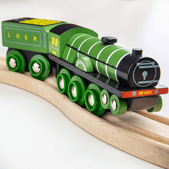 Flying Scotsman Toy Train - Compatible con la mayoría de las