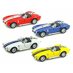 Kinsmart 1/32 Escala Diecast Pullback Action 1965 Shelby Cob