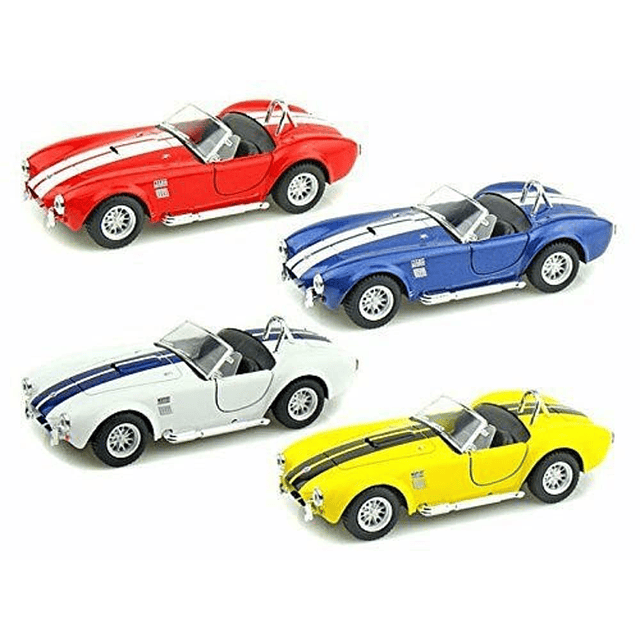 Kinsmart 1/32 Escala Diecast Pullback Action 1965 Shelby Cob