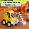 Vehículos de construcción Camiones de juego para niños, Pres