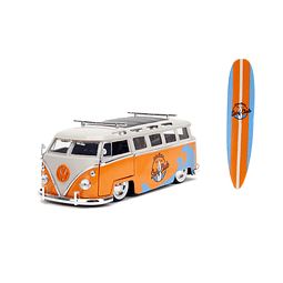 Punch Buggy Slug Bug 1:24 1962 Volkswagen Bus Coche fundido