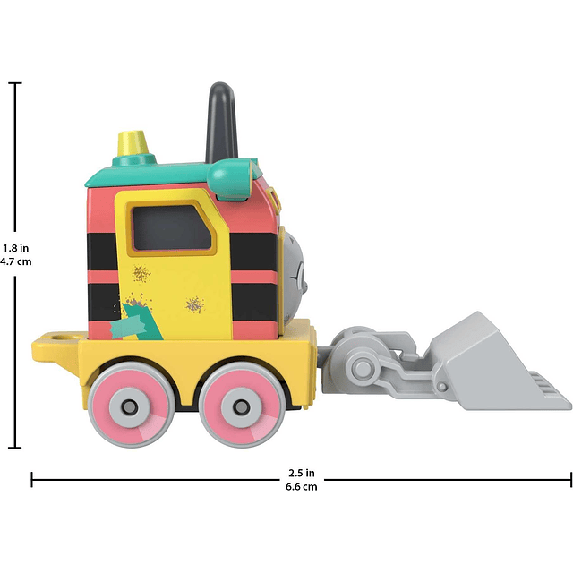 Fisher-Price Sandy The Rail Speeder motor de tren de juguete