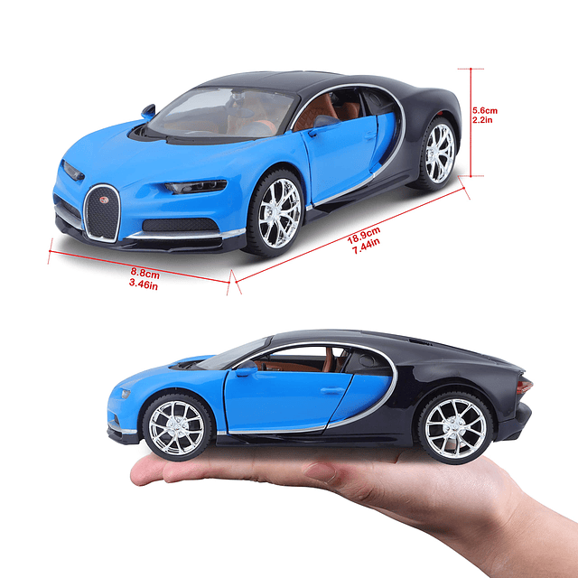 1:24 Edición Especial Bugatti Chiron