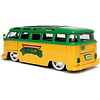 Jada 1:24 Diecast 1962 VW Bus con TMNT Leo, Verde