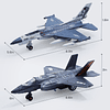 Modelo de avión de juguete del ejército de combate de doble