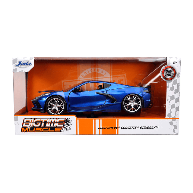 Bigtime Muscle 1:24 2020 Chevy Corvette Stingray Coche fundi