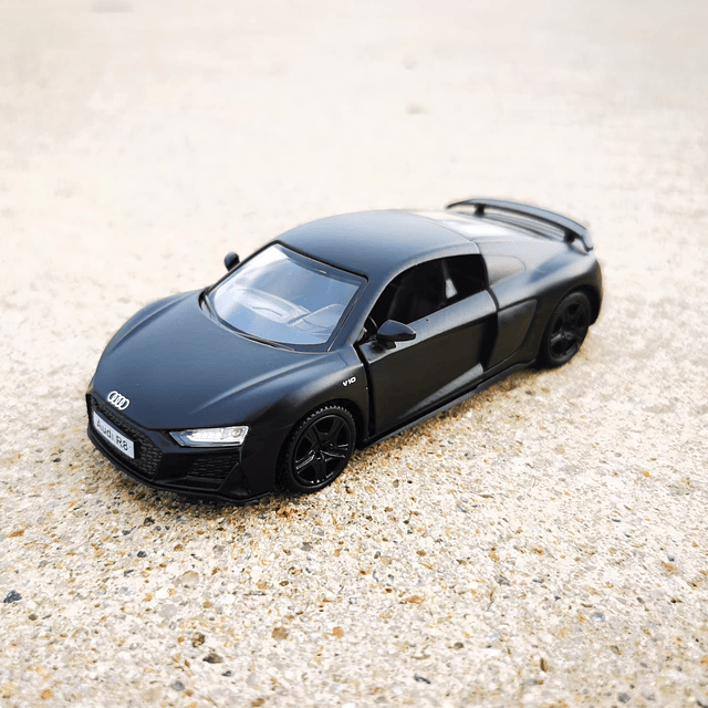 Coches modelo Audi R8 a escala 1/36, coches de juguete, coch