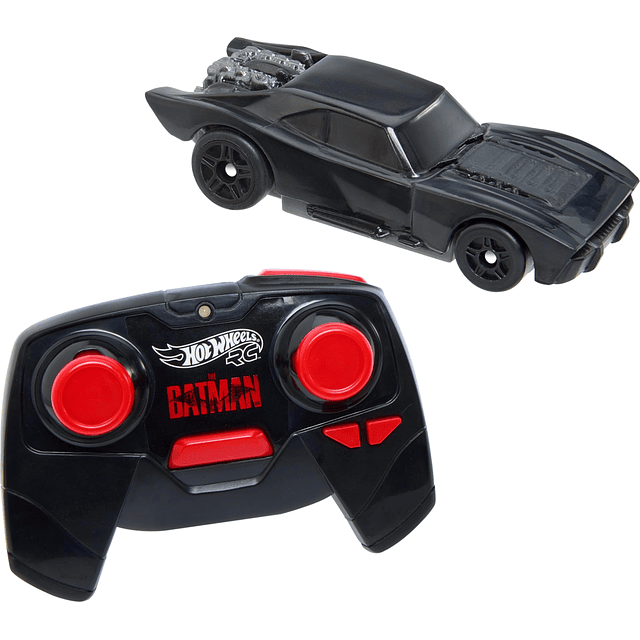 RC Batmobile de The Batman Movie en escala 1:64, coche de ju