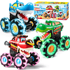 Paquete de 3 juguetes Monster Truck - Coches iluminados acti