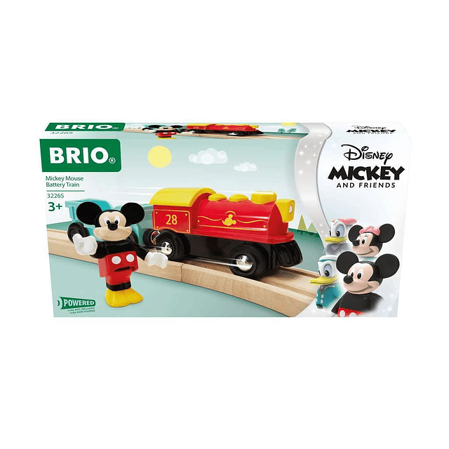 Brio 32265 Disney Mickey Mouse Tren a batería - Exclusivo ju