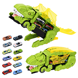 Dinosaur Truck Toys para niños de 3 a 6 años, se transforma