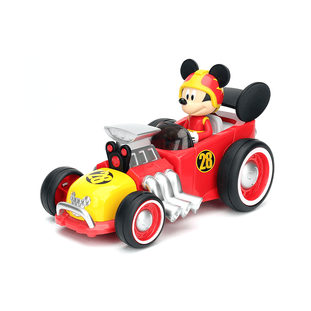 Disney Mickey Roadster Racer Vehículo RC Rojo, Estándar