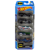 - Coches de juguete a escala 1:64, Batman, paquete de 5, jue