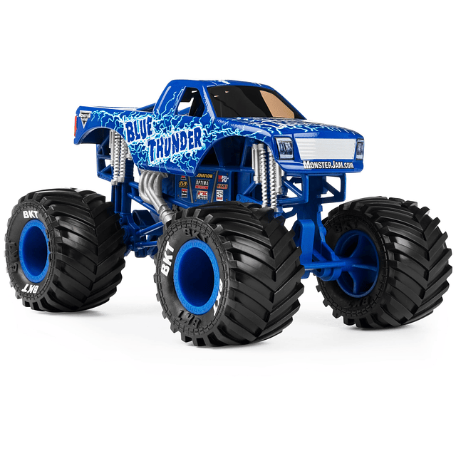 , Monster Truck oficial de Blue Thunder, vehículo fundido a