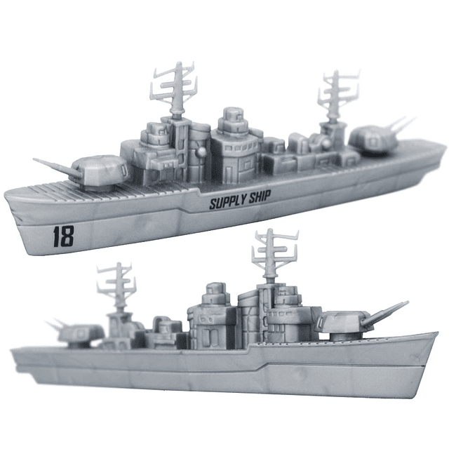 Portaaviones de Juguete Juego de Barco Naval Militar con Avi