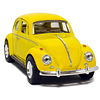 Kinsmart Yellow 1967 Classic Die Cast Volkwagen Beetle Toy c