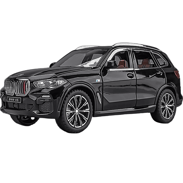 Coches de juguete compatibles para BMW X5 1/32 modelo de met