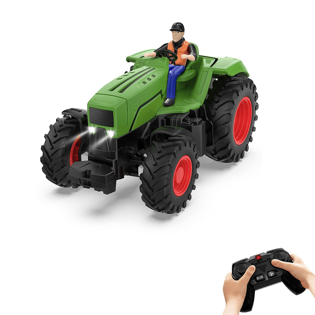 Juguetes de tractor de control remoto para niños de 3 a 5 añ