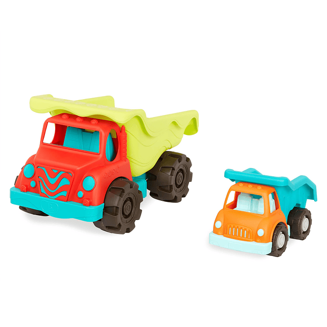 B. Toys- B. Play- Dump Truck Duo- Vehículos- Camiones de jue