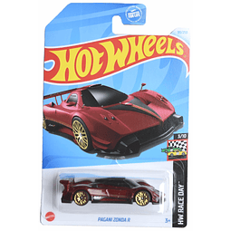 Hot Wheels Pagani Zonda R, HW Race Day [rojo] 99/250