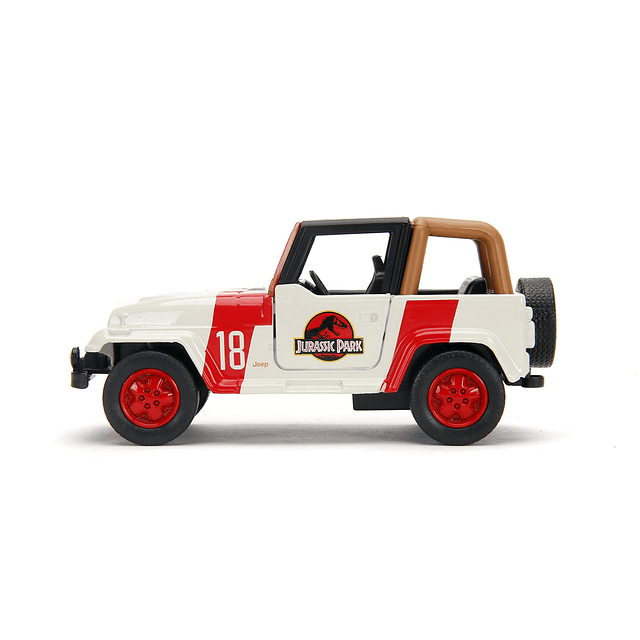 Jurassic World 1:32 Jeep Wrangler Coche fundido a presión, j