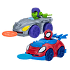 Marvel Little Vehicle 2-Pack - Discos de 5" con Spidey Vs Gr