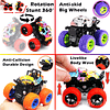 ™ Monster Trucks Juguetes para niños - Paquete de 3 Mini Pus