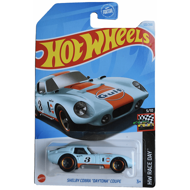 Hot Wheels Shelby Cobra Daytona Coupe, HW Race Day 5/10 [Azu