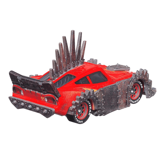 Pixar Cars - Serie On The Road - Road Rumbler Rayo McQueen