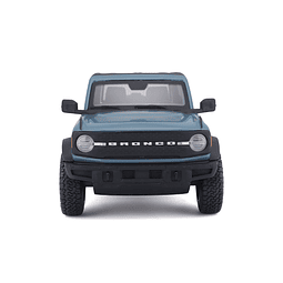 1:24 Edición especial 2021 Ford Bronco Badlands 2 dr. Azul