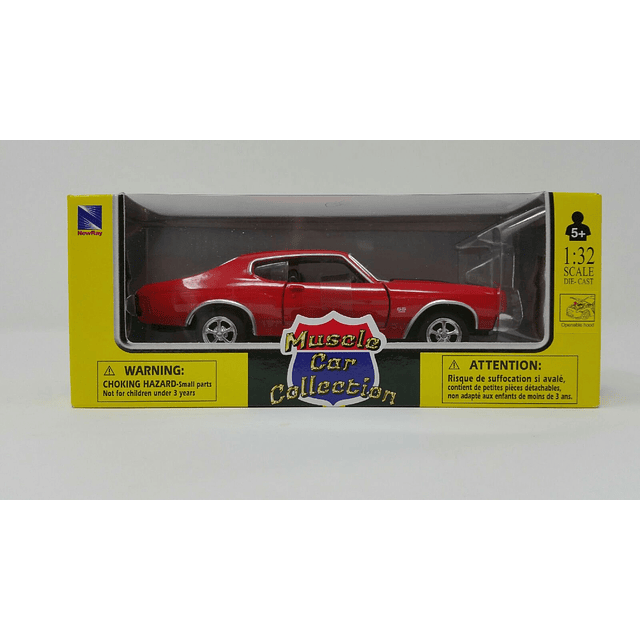 1/32 1970 Chevelle SS Vehículo para niños Juguetes