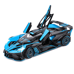 Modelo de coche de juguete para Bugatti compatible con Bugat