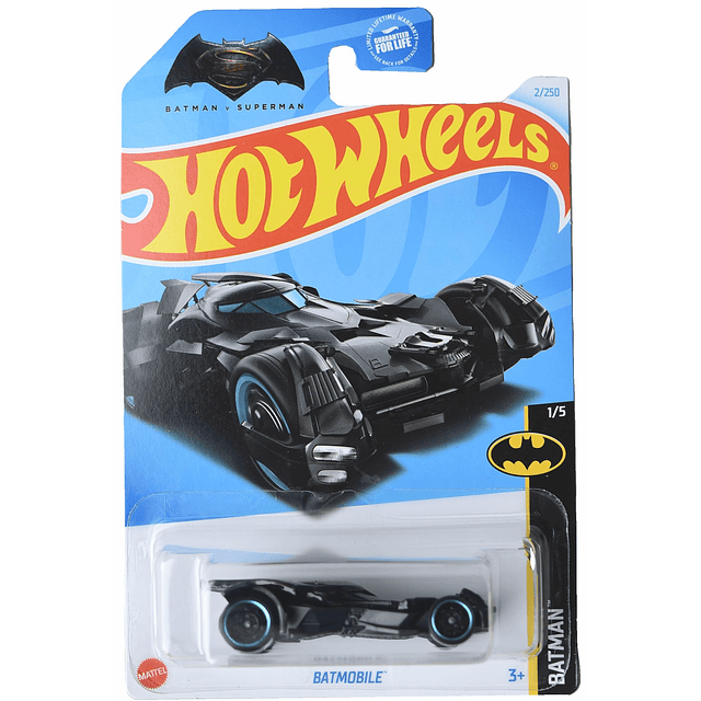 Hot Wheels Batimóvil, Batman 1/5 [Batman v Supman] 2/250