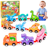 Juguetes de Dinosaurios para niños de 2 a 4 años Juego de Tr