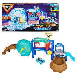 , Megalodon Monster Wash, incluye Megalodon Monster Truck qu