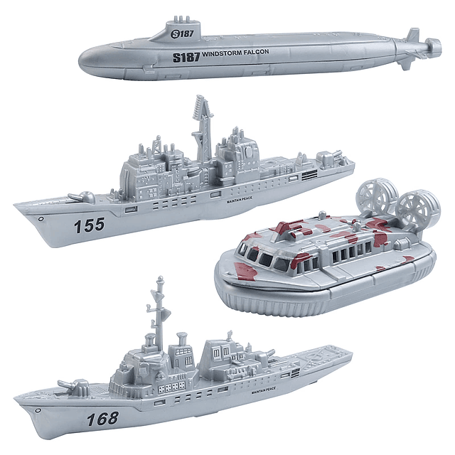 Portaaviones de Juguete con Modelo a Escala Aviones de Guerr