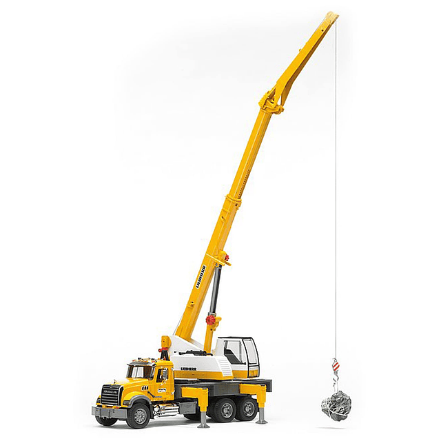 02818 Mack Granito Liebherr Camión Grúa