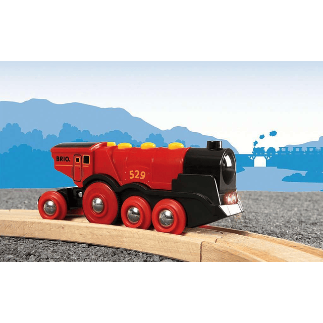 World 33592 Mighty Red Action Locomotora - Tren de juguete a