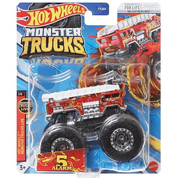 Monster Trucks Camión de bomberos con alarma 5, 2023 Connect