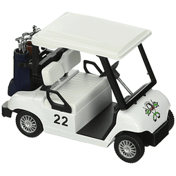 Carrito de golf de 4½ pulgadas, modelo de metal fundido a pr