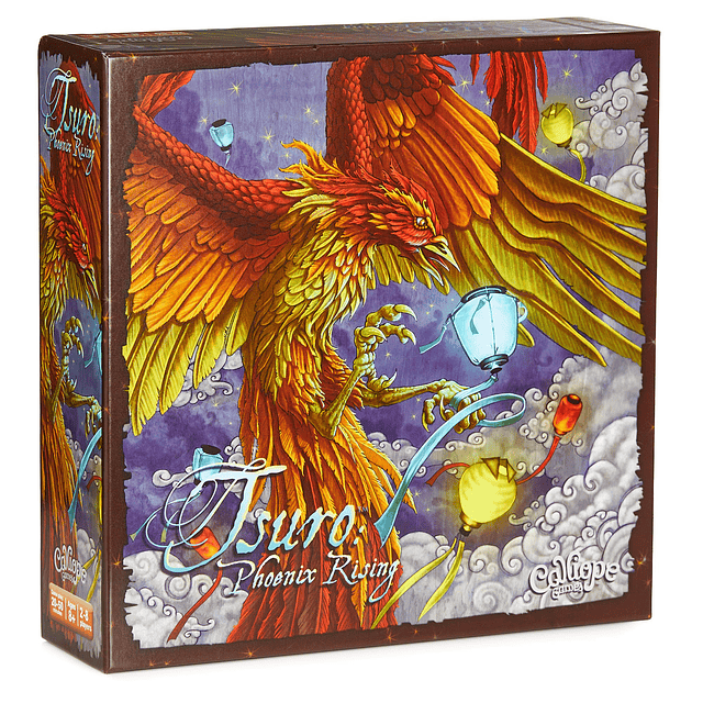 Tsuro Phoenix Rising - Juego de mesa familiar para 2-8 jugad