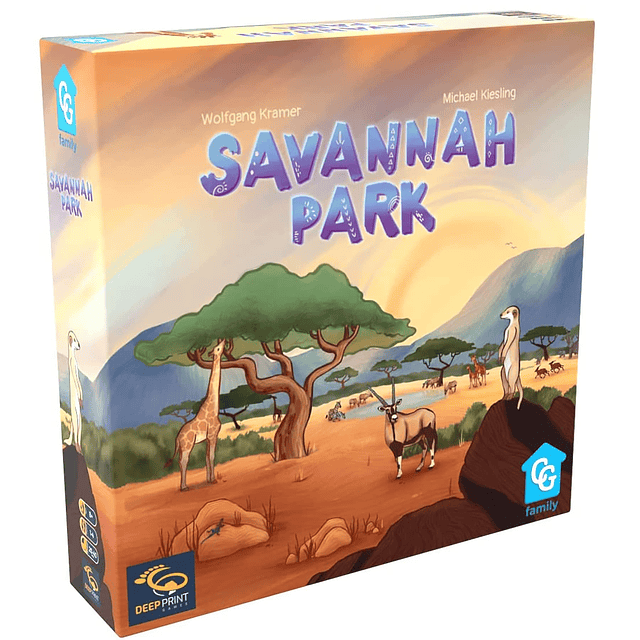 Juegos Capstone Savannah Park, juego de mesa de estrategia,