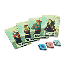 Juego de mesa Sail - Juego cooperativo de trucos - 2 jugador