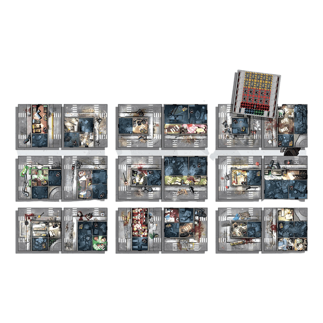 Juego de fichas Zombicide 2.ª edición ¡mejora tu experiencia