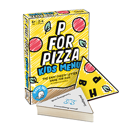 P para niños de pizza | Juego de viaje ideal para adultos y