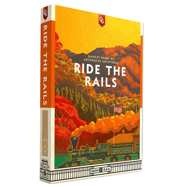 Juegos Capstone Ride The Rails, juego de mesa de estrategia