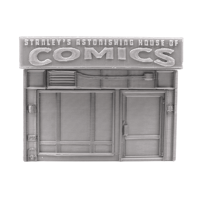 Tienda de cómics - Terreno de mesa de Corvus Terrain Compati