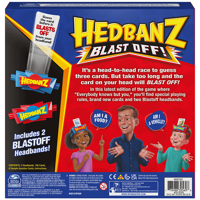 6061503 Juego de despegue Hedbanz