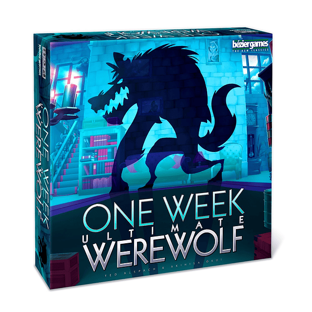 One Week Ultimate Werewolf divertido juego de mesa para fami