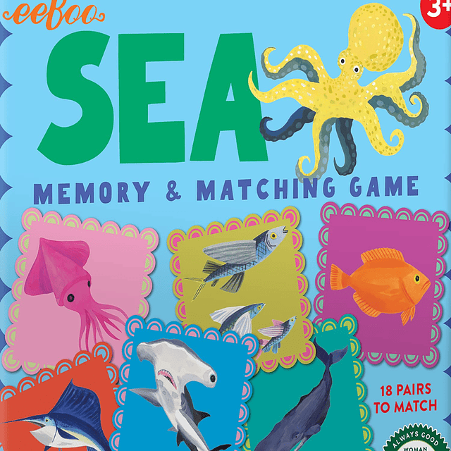 Sea Little Square Juego de memoria y combinación, diversión